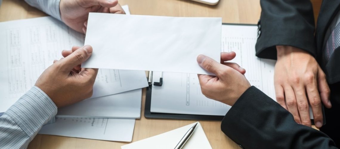 verbas rescisórias pedido de demissão - Entrega de carta de demissão